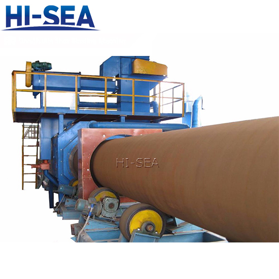 Steel Tube Shot Blasting Machine